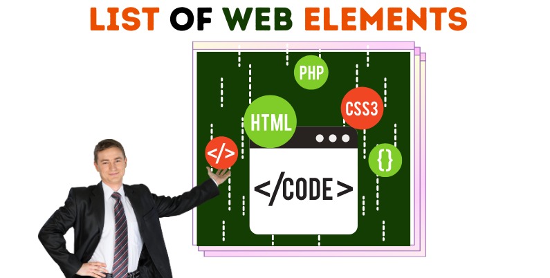 List of Web Elements