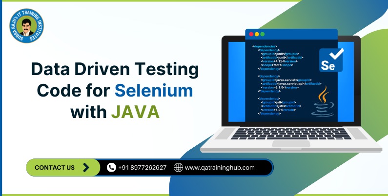data driven testing code for selenium java