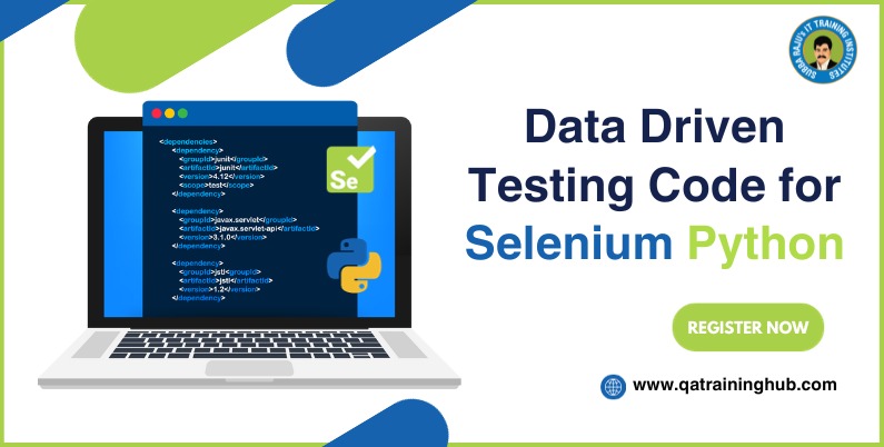 data driven testing code for selenium python