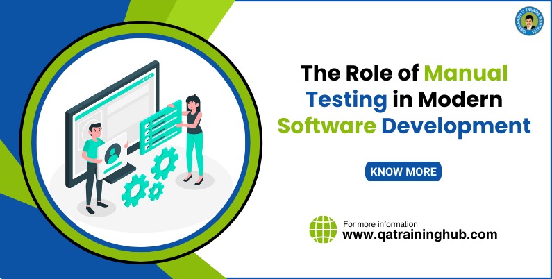 role of manual testing